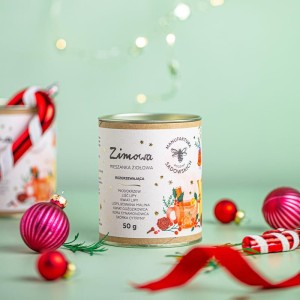 Zimowa herbata ziołowa rozgrzewająca 50 g - Manufaktura Rodziny Sadowskich