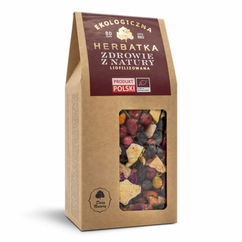 Herbatka liofilizowana Zdrowie z Natury EKO 80 g - Dary Natury
