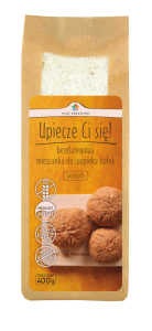 Mieszanka do wypieku  bułek jasnych bezglutenowa 400 g - Pięć Przemian