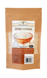 Otręby owsiane bezglutenowe 250 g - Pięć Przemian
