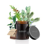 Roślinna świeca sojowa Jodłowy Bór 180 ml / 140 g - Mokosh