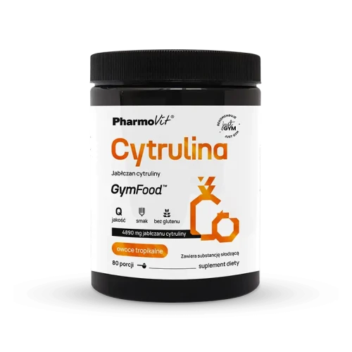 Cytrulina jabłczan cytruliny Owoce Tropikalne 400 g - GymFood Pharmovit