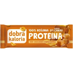 Proteina krem orzechowy z nutą karmelu 42 g - Dobra Kaloria