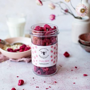 Maliny liofilizowane 40 g - Manufaktura Rodziny Sadowskich