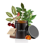Roślinna świeca sojowa Czereśnia z Bursztynem 180 ml / 140 g - Mokosh