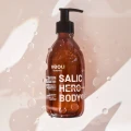 Oczyszczająco-złuszczający żel do mycia ciała z 2% BioGenic Sallic-210 kapsułkowanym kwasem salicylowym i sokiem z aloesu Salic Hero Body 280 ml - Veoli Botanica