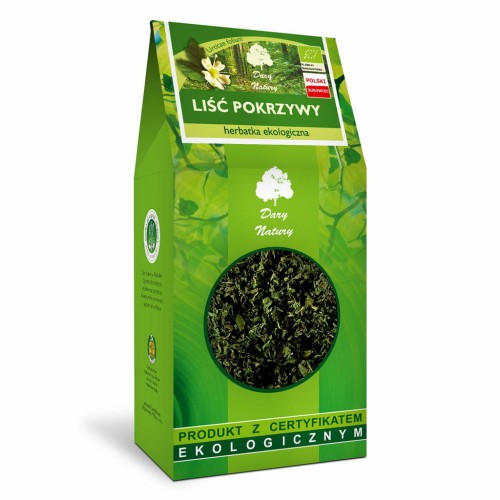 Pokrzywa liść EKO 80 g - Dary Natury