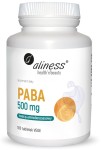 PABA kwas p-aminobenzoesowy 500 mg 100 tabletek vege - Aliness
