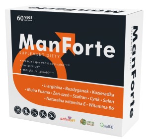ManForte dla mężczyzn 60 kapsułek vege - Aliness