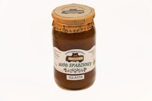 Miód spadziowy iglasty 1000 g - Kaszubskie Miody