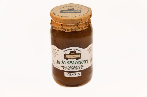 Miód spadziowy iglasty 1000 g - Kaszubskie Miody