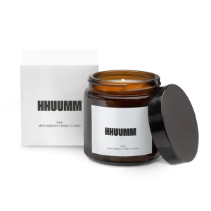 Świeca sojowa Figa Mech dębowy Kwiat oliwny 120 ml - HHUUMM