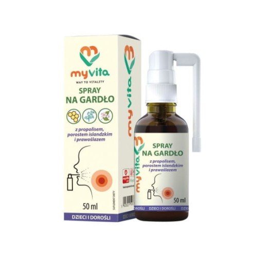 Spray na gardło 50ml - MyVita