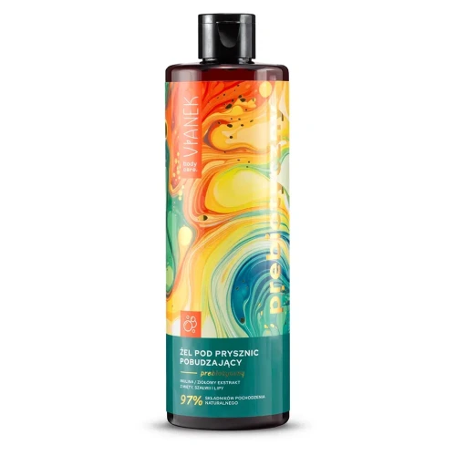 Prebiotyczny żel pod prysznic pobudzający 400 ml - Vianek