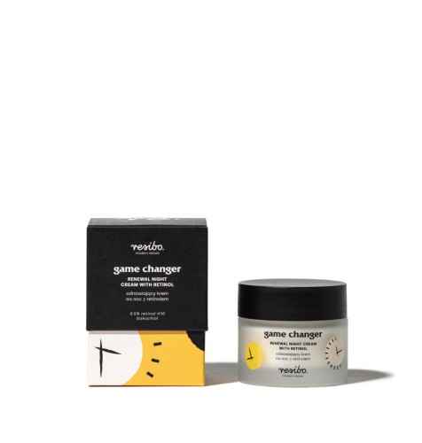Game Changer Odnawiający krem na noc z retinolem 30 ml - Resibo