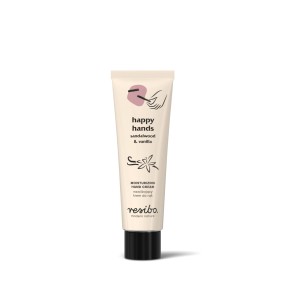 Happy Hands Nawilżający krem do rąk drzewo sandałowe i wanilia 50 ml - Resibo