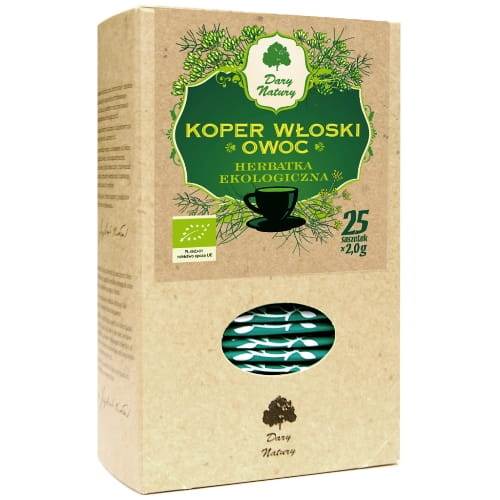 Koper włoski owoc fix EKO 25 x 2 g (saszetki) - Dary Natury