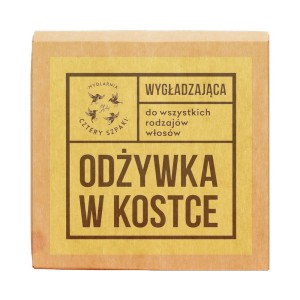 Odżywka do włosów wygłądzająca w kostce 55 g - Cztery Szpaki