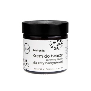 Krem do twarzy dla cery naczynkowej Rokitnik 60 ml - La-Le