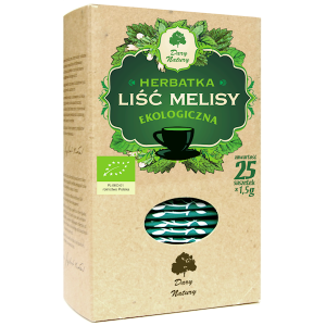 Melisa liść EKO fix 25 x 1,5 g (saszetki) - Dary Natury