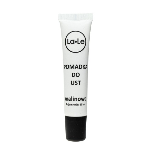 Pomadka do ust malinowa tuba PCR 15 ml - La-Le
