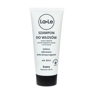 Szampon do włosów kawowy z kofeiną 150 ml - La-Le