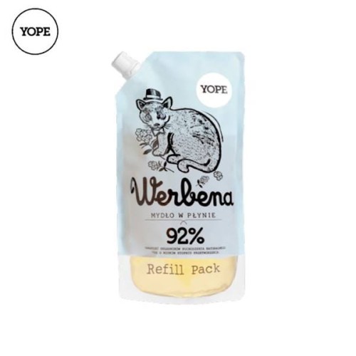 Mydło w płynie do rąk Werbena refill 500 ml - Yope