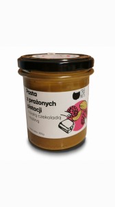 Pasta z prażonych pistacji z białą czekoladą i maliną 300 g - Tree Nuts