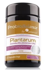 ProbioBalance Lactobacillus plantarum  LP 01 10 mld 30 kapsułek vege - Aliness
