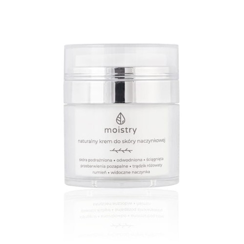 Naturalny krem do skóry naczynkowej 50 ml - Moistry