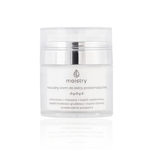 Naturalny krem do skóry problematycznej 50 ml - Moistry