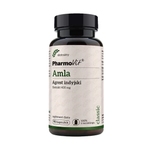 Amla 400 mg 90 kapsułek - PharmoVit