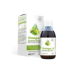 Omega-3 370 mg DHA i 700 mg EPA w płynie 200 ml - Aura Herbals