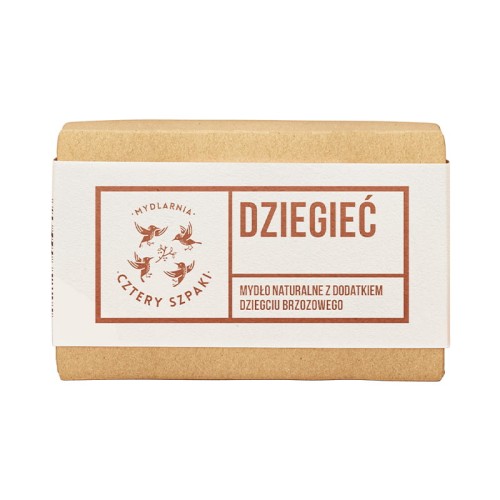 Mydło dziegciowe na problemy skórne 110 g - Cztery Szpaki