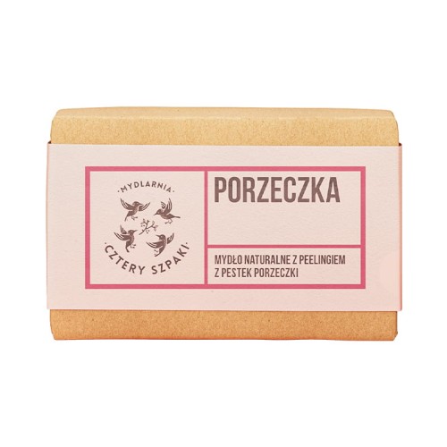 Mydło Porzeczka peelingujące 110 g - Cztery Szpaki