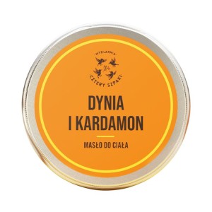 Masło do ciała Dynia Kardamon 150 ml - Cztery Szpaki