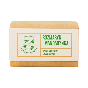 Mydło Rozmaryn i Mandarynka 110 g - Cztery Szpaki