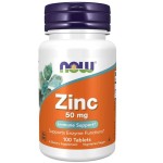 Cynk glukonian cynku zinc 50 mg 100 tabletek - Now