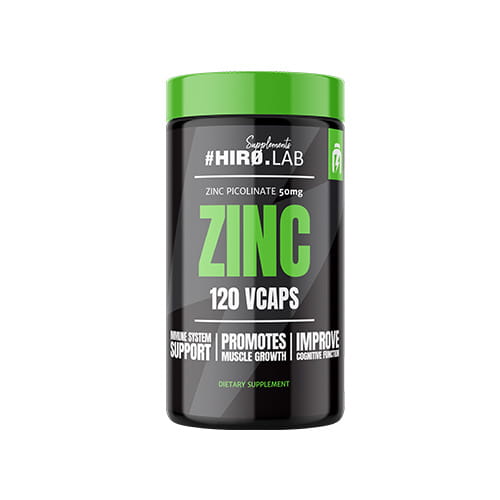 Zinc - Cynk 500 mg (pikolinian cynku) - 120 kapsułek - Hiro.Lab