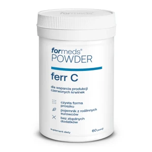 Ferr C żelazo witamina C proszek 60 porcji - ForMeds Powder