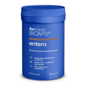 Bicaps Entero Saccharomyces 60 kapsułek - ForMeds