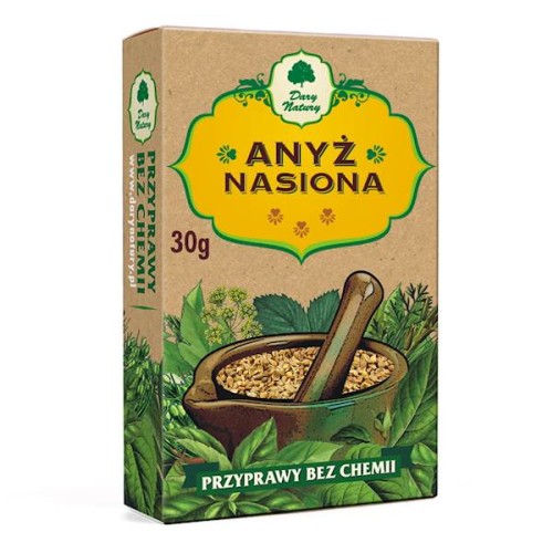 Anyż nasiona 30 g - Dary Natury