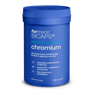 Bicaps Chromium pikolinian chromu 60 kapsułek - ForMeds