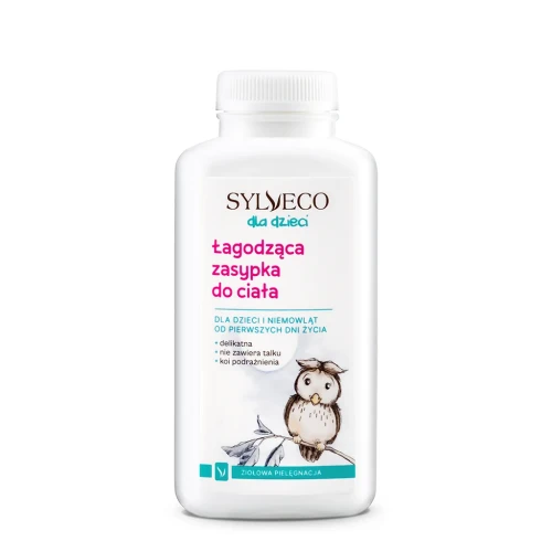Łagodząca zasypka do ciała 100 g - Sylveco dla dzieci