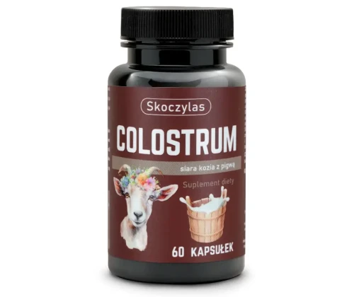 Colostrum siara kozia z pigwą 60 kapsułek - Skoczylas