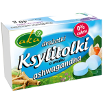 Ksylitolki drażetki pudrowe z ashwagandhą 40 g - Aka