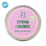Mus do ciała rozświetlający Cytryna i Jałowiec 150 ml - Cztery Szpaki