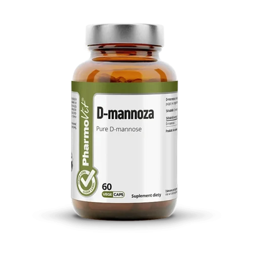 D-mannoza 60 kapsułek vege - PharmoVit
