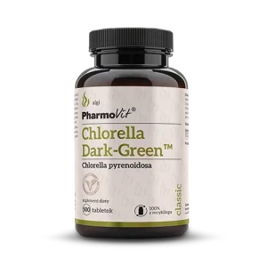 Chlorella Dark-Green™ 500 tabletek vege - PharmoVit 