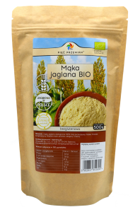 Mąka jaglana bezglutenowa BIO 500 g - Pięć Przemian 